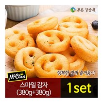 [푸른강산애] Mccain 스마일감자 380g_2팩 기획, 380g, 2팩
