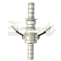 알루미늄캄록카플러 C+E형 SET 25mm 호환 카프링 카플링 커플러 커플링 호스연결부속 호스연결부품 알루미늄호스연결구 호스연결용품, 1개