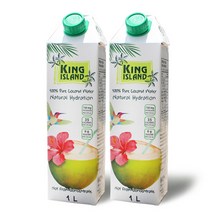 킹아일랜드 코코넛 워터, 1000ml, 2개