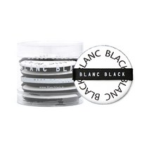 BLANC BLACK [블랑블랙] 국내생산 로고 루비셀 쿠션 퍼프 [5P], 단품