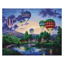 아트모아 명화그리기, A-087 열기구여행1