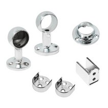 국산 파이프소켓 / 봉소켓 각소켓 옷걸이봉캡 양구 단구, 단구소켓-50mm