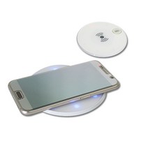 인채널 스마트 가구빌트인 USB 듀얼 유무선 스마트폰 충전기 멀티탭, USB듀얼유무선충전기/화이트_BID-WC015WH