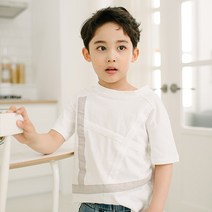 망치키즈 라인 포인트 반팔 티
