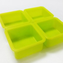 캔들이케아 노마진 몰드 10종 비누몰드 석고방향제 총집합 비누베이스/기타재료, 민무늬정사각 4구 몰드