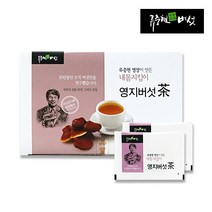 류충현버섯명장 내몸지킴이차 영지버섯차 30티백, 45g, 1박스