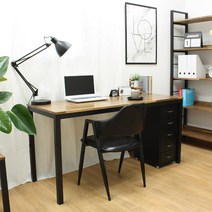 로뎀나무 엘리야 원목책상, 엘리야 700x1400 책상