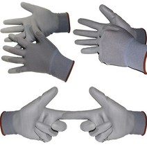새별안전상사 PU팜장갑(회색), M, 1개