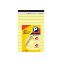 [프린텍] 리갈패드 스티키 LP127Y(노랑)LP127W( 백색), LP127Y(A5 Size 노랑), 1개