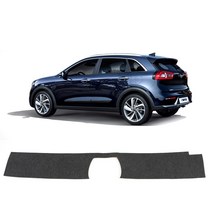 UX 자동차 실내 내장재 보호 니로 하이브리드 스크래치 방지 커버, 07_트렁크 스텝 커버(1세트)