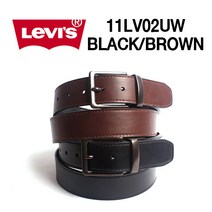 직수입 리바이스 양면벨트 11LV02UW (블랙/브라운)