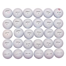 타이틀리스트 PRO V1 V1X혼합 로스트볼, 흰색 로스트볼 : A, 30개