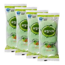 쇼팜 과일나라 오이비누 목욕비누, 82g, 3개입x4개