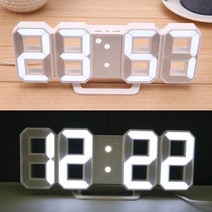 아하코리아 3D LED 벽시계, 3D LED벽시계