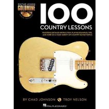 100 Country Lessons 페이퍼북, Hal Leonard Corp