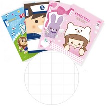 펜피아 초등노트 6칸국어 8칸국어 8칸쓰기 10칸국어 10칸쓰기 초등노트5종, 6칸국어 여아, 1권