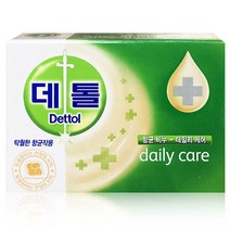 데톨 항균비누 데일리케어 100g, 1개