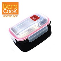 [바로쿡]발열도시락(BC-003D)/850ml, 단품