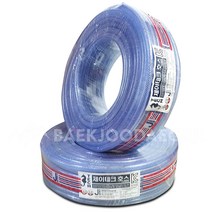 백주대간 내압호스 편사호스 물호스 고무호스 세차호스 16mm 45M