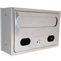 스텐 우편함 우체통 편지통 편지함 소리함, 전체ALL스텐-슬림