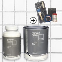 노루페인트 프리미엄 팬톤 타일페인트 750ml 유광 풀세트, 팬톤 타일페인트 750ML 브라이트 화이트 유광 풀세트