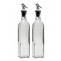 시노글라스 그레이 오일병 화이트+블랙, 500ml, 2p
