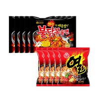 오뚜기+삼양 열라면5개 + 불닭볶음면5개, 1개