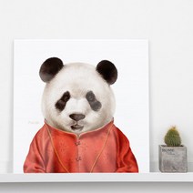 꾸밈 im648-아크릴액자동물초상화02 액자, 4.동물초상화02_판다