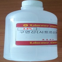 구연산나트륨용액3.8% Sodium Citrate Sol(C6H5Na3O7) 화)450ml