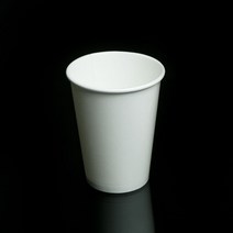 [마켓맨] 화이트 무지 종이컵 12온스 단품(360ml), 100개입
