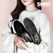 페이퍼플레인 여성 털 슬립온 겨울 벨보아털 안감 운동화 PN881