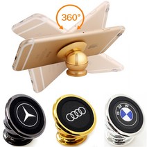 DF 360도 자석식 핸드폰 거치대, 종류, 포르쉐 St. (블랙), 1개