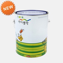[삼화페인트] 아이생각 수성내부프로 친환경페인트 - 4L 무광, 0001C