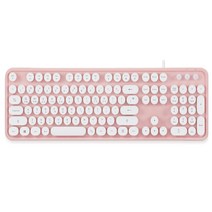 엑토 레트로 유선키보드 KBD-47, KBD-47[핑크]