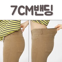 큰옷빅진 기모 일자VS부츠컷 똥배바지 32~42(281) 여성빅사이즈기모바지