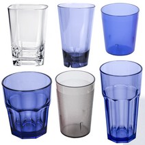 바이굿즈 PC 물컵 안깨지는 업소용 가정용 플라스틱컵, R80투명, 1개