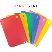 소프트 양면 향균도마 이유식도마, 소프트컬러도마(빨강)1p