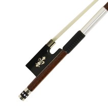 [바이올린활hvb500] 티커스텀 AA 등급 브라질우드 문양 장식 수제 바이올린 활 TVB-110, 1개
