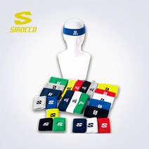 100% US COTTON SIROCCO 밴드아대, 숏_손목_2입(초록)