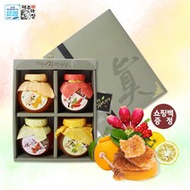 제주도 꼬마4종 차선물세트 유자차 오미자차 한라봉차 청귤차, 1개
