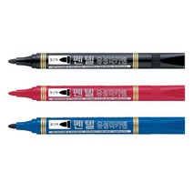 펜텔/유성매직 N850 1타12입/펜탈, 흑색 12자루