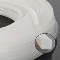 실리콘사각패킹 (가로10mm*세로45mm) - 5M(반투명)