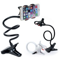 맥스 이제 손때고 편하게 원하는 각도로 본다! 플랙서블 모바일 거치대, 1개, 블랙