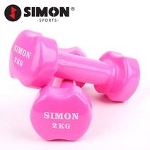 사이먼스포츠 미용아령(2개 1조), 04. 핑크(2kgx2개)