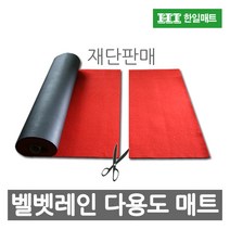 한일매트상사 현관매트 다용도매트 벨벳레인매트, 녹색