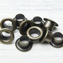 JSTrading 아일렛 (하도메) 3호 20세트 15컬러 단추, 엔골드3호, 20set