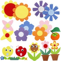 문구조아 환경구성펠트 꽃 펠트 교실꾸미기, $EJP_3500코스모스 대(大)