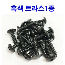 흑색 트러스피스 트라스피스 1종 착색 검정색 M4~M5, 500개