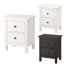 이케아 HEMNES 2칸서랍장/협탁/수납장, 화이트_60.556.96