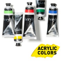 알파 아크릴물감 50ml 95색 낱색, $T2C_958 Mustard